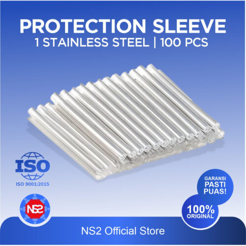 PROTECTION Sleve 4mm Kecil - Protection Sleeve Dropcore Fiber Optik Size Kecil 4mm-6mm si 100pcs - Pelindung Core Sleve Protection