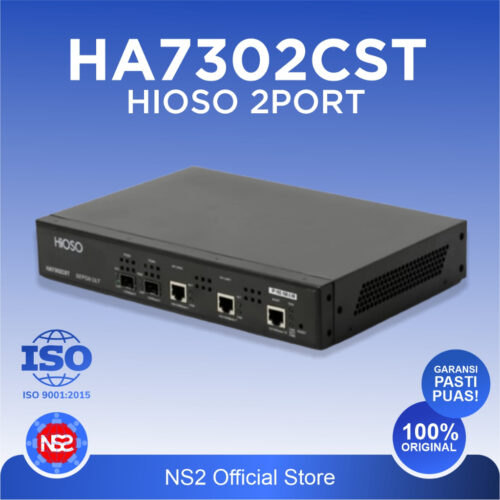 Hioso HA7302CST OLT GPON 2 Port Include SFP Original Garansi Resmi