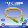 Patch Cord 10M SC SC APC Kabel Fiber Optik Patchcord 10 Meter Simplex